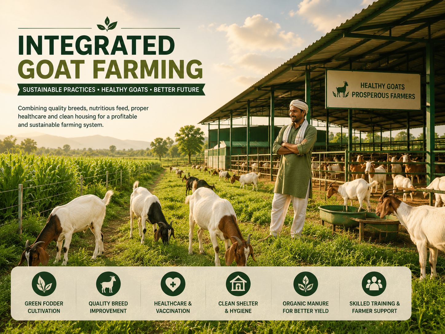 Benefits of Integrated Goat Farming